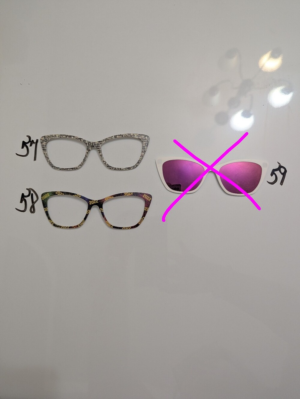 Wanda Toppers For Pair Eyewear. Toppers Are Sold Individually